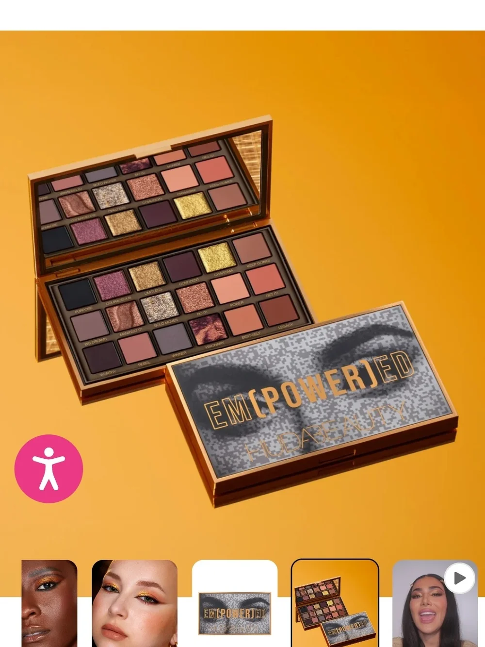 HUDA BEAUTY - EM(POWER)ED Makeup Eyeshadow Palette